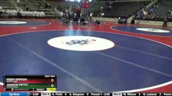 5A 138 lbs Cons. Semi - Addison Pettit, Sylvan Hills vs Aiden Simpson, Searcy High