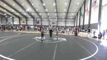 46 lbs 2nd Place - Bryson Gonzalez, Victory Wrestling-Central WA vs Hayden Templeton, Mat Rats Rebooted