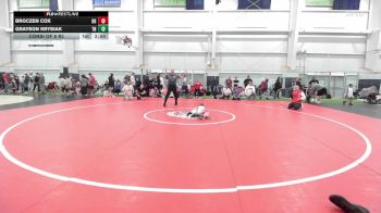 40 lbs Consi Of 8 #2 - Broczen Cox, OH vs Grayson Krysiak, TN