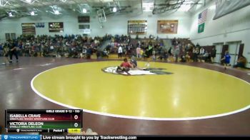 153 lbs Round 1 - Victoria DeLeon, Othello Wrestling Club vs Isabella Crave, Wrestling Rhinos Wrestling Club