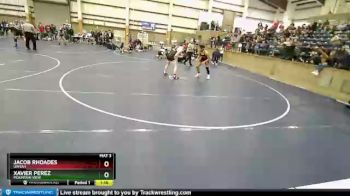 150 lbs Cons. Round 5 - Jacob Rhoades, Uintah vs Xavier Perez, Mountain View