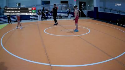 126 lbs Semifinal - Julian Castillo, NB Elite Wrestling Club vs Benjamin Milam, Scorpion Wrestling Club