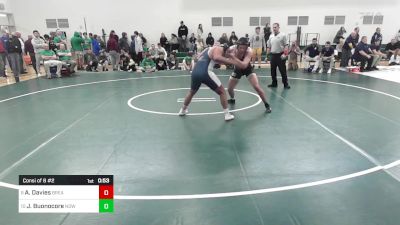 190 lbs Consi Of 8 #2 - Aidyn Davies, Bristol Eastern vs Jesse Buonocore, Notre Dame-West Haven