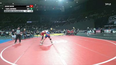 2A/1A Boys 150 3rd Place Match - Kayl Morris, Myrtle Point Boys vs Adam Davis, Lowell Boys