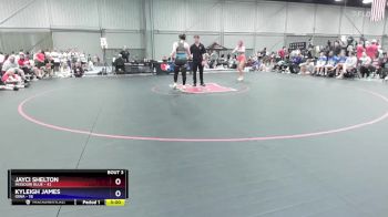 155 lbs Round 1 (8 Team) - Jayci Shelton, Missouri Blue vs Kyleigh James, Iowa