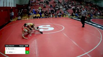 152 lbs Cons. Round 5 - Elijah Miller, Greensburg Salem Hs vs Brayden Reynolds, Freedom Area Hs