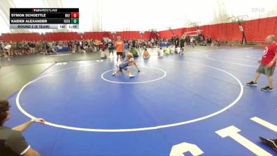 106 lbs Round 2 (8 Team) - Symon Schoettle, Roncalli B vs Kaiden Alexander, Franklin Central Flashes B
