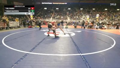 4A-138 lbs Semifinal - Omar Bautista, Thunder Basin vs Tel Parry, Star Valley