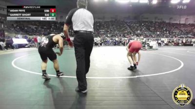 B3A-106 lbs Semifinal - Aidan Frye, Comanche vs Garrett Short, Blackwell