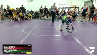 44 lbs Finals (2 Team) - Carlo Crespo, Revolution Elite vs Brayden Skroski, FL Scorpions