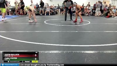 126 lbs Round 2 (4 Team) - Justin Bullock, Force WC vs Chris Foster, SLWC