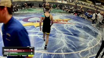 127 lbs Round 1 (4 Team) - Owen Marshall, Tahoma vs Brody Wieland, Lake Crystal/Welcome/Memorial