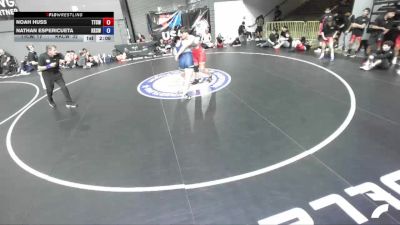 285 lbs Noah Huss, TCWA - Tri-Counties Wrestling Association vs Nathan Espericueta, KCWA - Kern County Wrestling Association