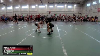 64 lbs Round 6 (8 Team) - Adrial Flores, Full Circle vs Chase Boyer, Phoenix WC