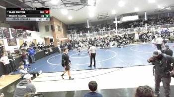157 lbs Cons. Round 6 - Mason Faling, Lewiston High School vs Elam Dunton, Tahoma