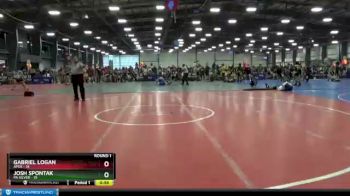 115 lbs Round 1 (6 Team) - Gabriel Logan, Apex vs Josh Spontak, PA Silver