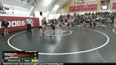 113 2B 1st Place Match - Luis Verduzco, Tonasket vs Rodger Cate, Lake Roosevelt