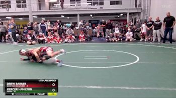 92 lbs Placement (4 Team) - Drew Barnes, Backyard Brawlers vs Mercer Hamilton, POWA