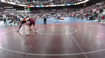 6A 157 lbs Cons. Round 3 - Colton Austin, Post Falls vs Eli Womack, Rigby