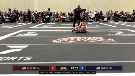 Olive Delisa vs Faith Cary 2025 ADCC Orlando Open/Youth Trials