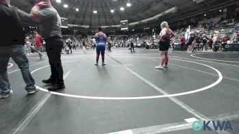 160 lbs Consi Of 8 #1 - Hadley Andes, Weatherford Youth Wrestling vs Kenden Maxwell, Choctaw Ironman Youth Wrestling