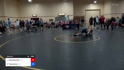 70 kg Quarters - Jeff Bartkowiak, North Valley RTC vs Shamshe Tlashadze, Colorado