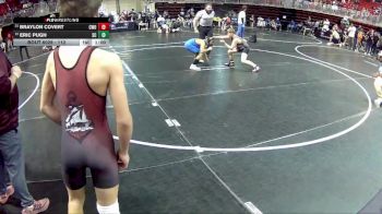 112 lbs Champ. Round 1 - Braylon Covert, CWO vs Eric Pugh, Sherman Challengers