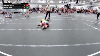 56 lbs Round 7 (8 Team) - Kaeson Pratt, Journeymen Uprising vs Ryker Polk, The Outsiders Squeeze