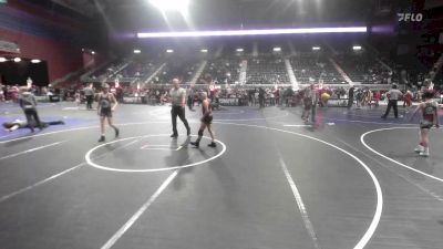 86 lbs Consi Of 4 - Blake Smith, Bear Cave vs Nico Rangel, Big Game WC MT