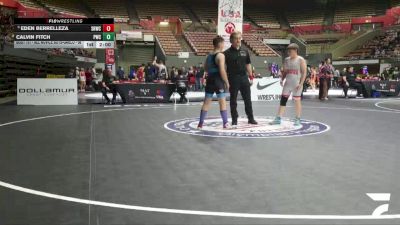 Quarters - Ethan Jones, Manteca Cobras Wrestling Club vs Raylan Reed, Community Youth Center - Concord Campus Wrestling