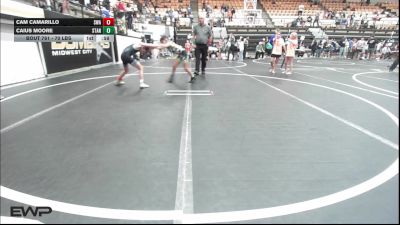 70 lbs Consolation - Cam Camarillo, Shelton Wrestling Academy vs Caius Moore, Standfast OKC