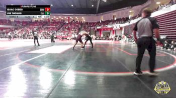 215 lbs Quarterfinals (8 Team) - Isaac Cobbs, DUNCAN vs Joe Thomas, CARL ALBERT