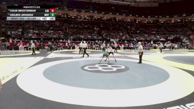 120 lbs Cons. Sub-semis - Asilbek Anvaroz, Mayfield vs Colin Broxterman, Elder