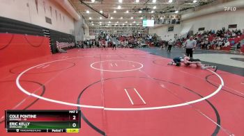 150 lbs Semifinal - Eric Kelly, Overland vs Cole Pontine, Durango