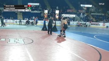 138 lbs Consi Of 8 #2 - Isaac Silva, Marlborough vs Liam O'brien, Marblehead/Swampscott