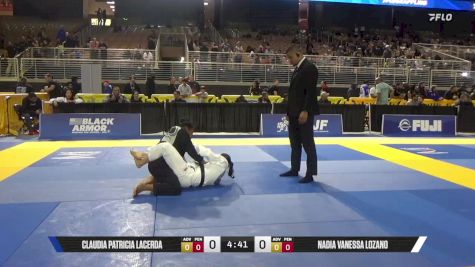 Nadia Vanessa Lozano vs Claudia Patricia Lacerda 2025 Pan Jiu Jitsu IBJJF Championship