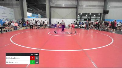 116 lbs Rr Rnd 4 - Cole Cichocki, Michigan Premeir Gold vs Holton Quincy, NC United