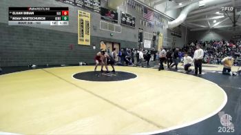 153 lbs Champ. Round 1 - Noah Whitechurch, Glen Edwards Middle School vs Elijah Bibian, Kasner