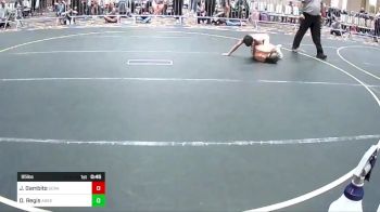 95 lbs Consi Of 8 #2 - Jacob Gambito, Scrap Yard Garage vs Dillon Regis, Askeo International Mat Club