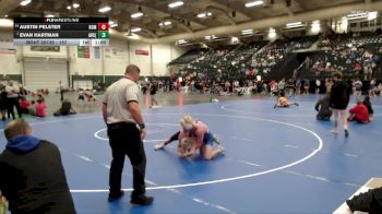 157 lbs Semifinal - Austin Pelster, Homer vs Evan Hartman, Andover High School (1)