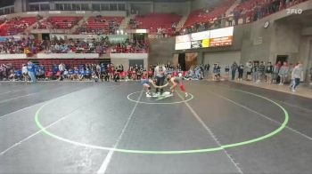 100 lbs Round 3 - Rr3 - Serenity Cervantez, Canyon West Plains vs Lila Breedlove, Borger