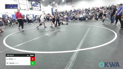 130 lbs Rr Rnd 2 - Avan Mota, Elgin Wrestling vs Wyatt Tester, El Reno Wrestling Club