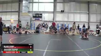 140 lbs Round 4 (6 Team) - Blake Cosby, Team Gotcha Blue vs Giovanni Fasano, Untouchables White