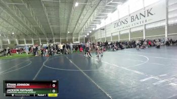 75 lbs Cons. Round 2 - Jackson Maynard, Sanderson Wrestling Academy vs Ethan Johnson, Ridgeline