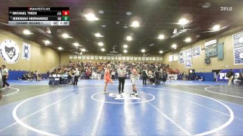 126 lbs Champ. Round 1 - Michael Trejo, Atascadero vs Jeremiah Hernandez, Independence