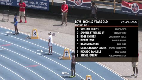 Youth Boys' 400m, Finals 1 - Age 12