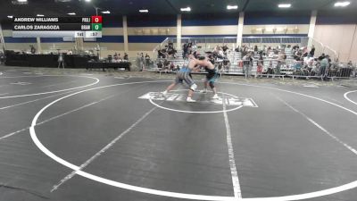 190 lbs Consi Of 8 #1 - Andrew Williams, Project 8 WC vs Carlos Zaragoza, Brawley Wr Ac