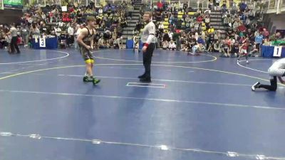 130 lbs Round Of 16 - Ricky Hammel, Gladiators vs Jack Cole, Combine