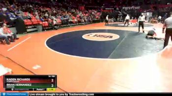 1 lbs Cons. Round 2 - Kaiden Richards, Murphysboro vs Brian Hernandez, Harvard