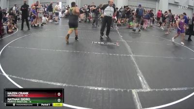 Round 5 (8 Team) - Nathan Isidro, Pedraza Wrestling vs Hazen Crank, Oklahoma Elite